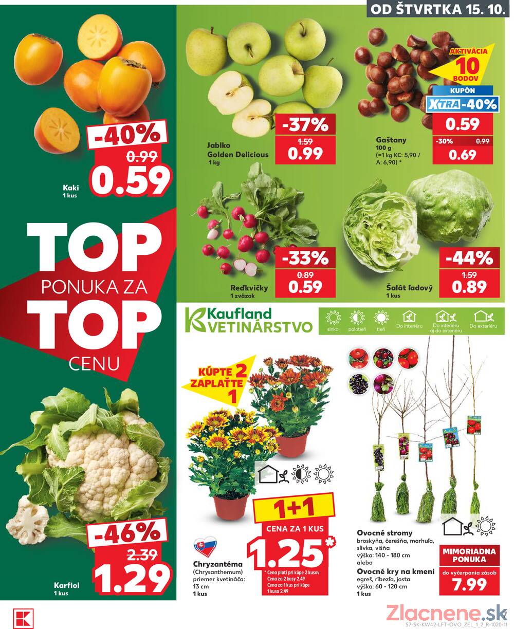 Leták Kaufland - Kaufland 15.10. - 21.10. - Kaufland Nitra - Čermáň - strana 7 Leták Kaufland - Kaufland 15.10. - 21.10. - Kaufland Nitra - Čermáň - strana 7