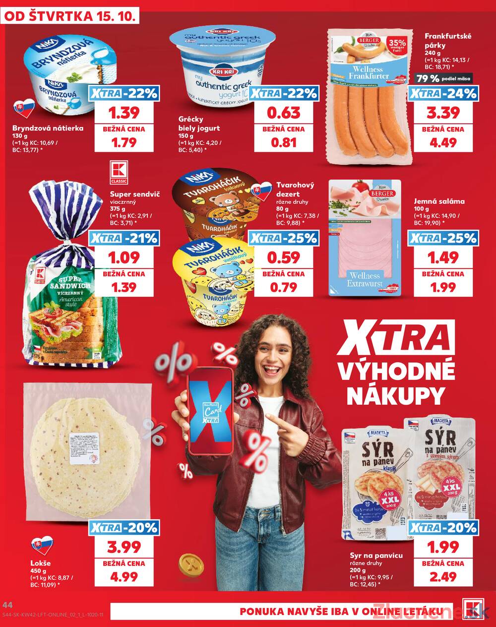Kaufland 15.10. - 21.10. - Kaufland Nitra - Čermáň