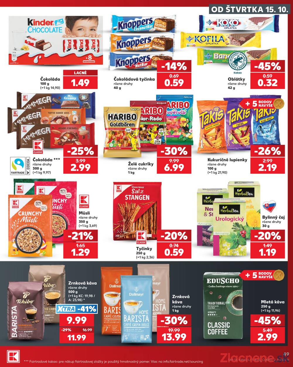 Kaufland 15.10. - 21.10. - Kaufland Topoľčany-Krušovce