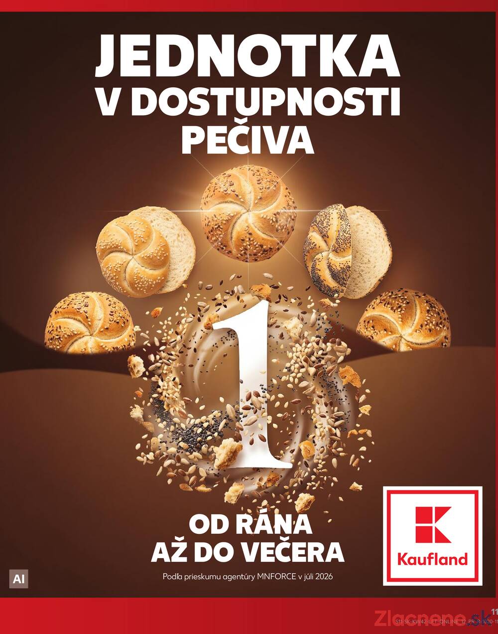 Kaufland 15.10. - 21.10. - Kaufland (Harmincova, Bratislava - Dúbravka)