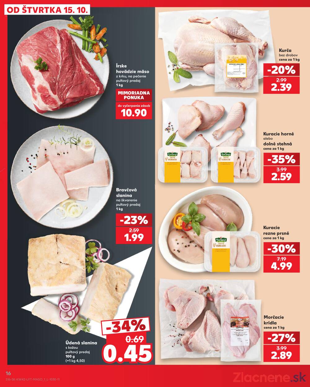 Kaufland 15.10. - 21.10. - Kaufland Bratislava - Avion (Ivanská cesta)