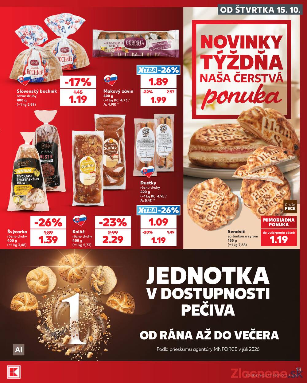 Kaufland 15.10. - 21.10. - Kaufland Liptovský Mikuláš