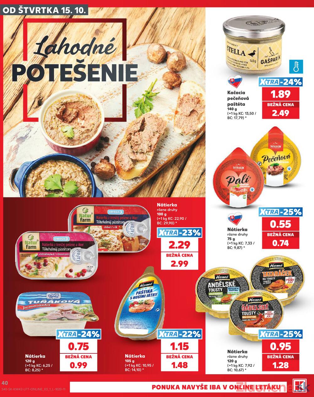 Kaufland 15.10. - 21.10. - Kaufland Košice-Pri hati