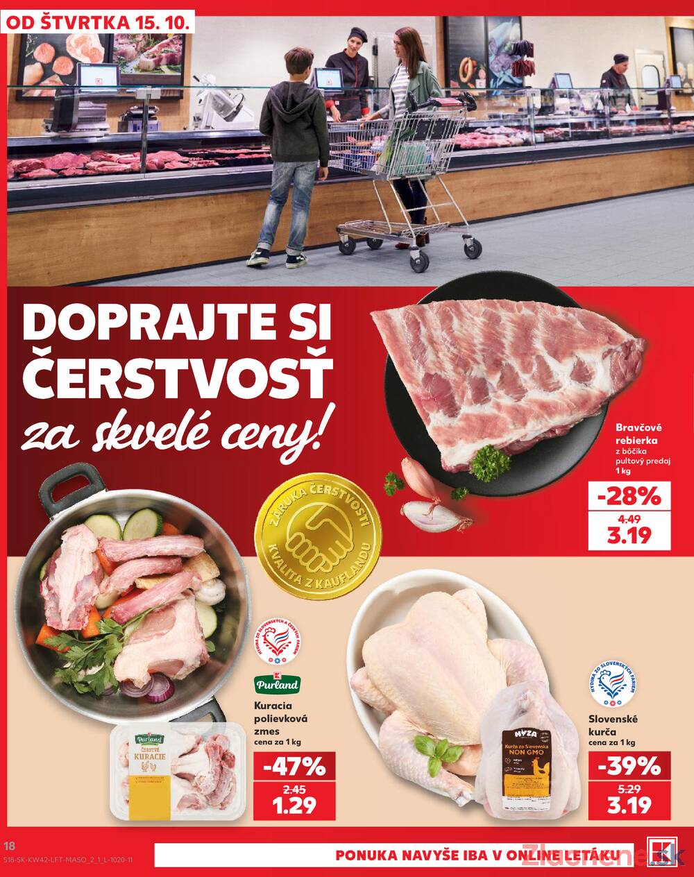 Leták Kaufland - Kaufland 15.10. - 21.10. - Kaufland Martin - strana 18 Leták Kaufland - Kaufland 15.10. - 21.10. - Kaufland Martin - strana 18