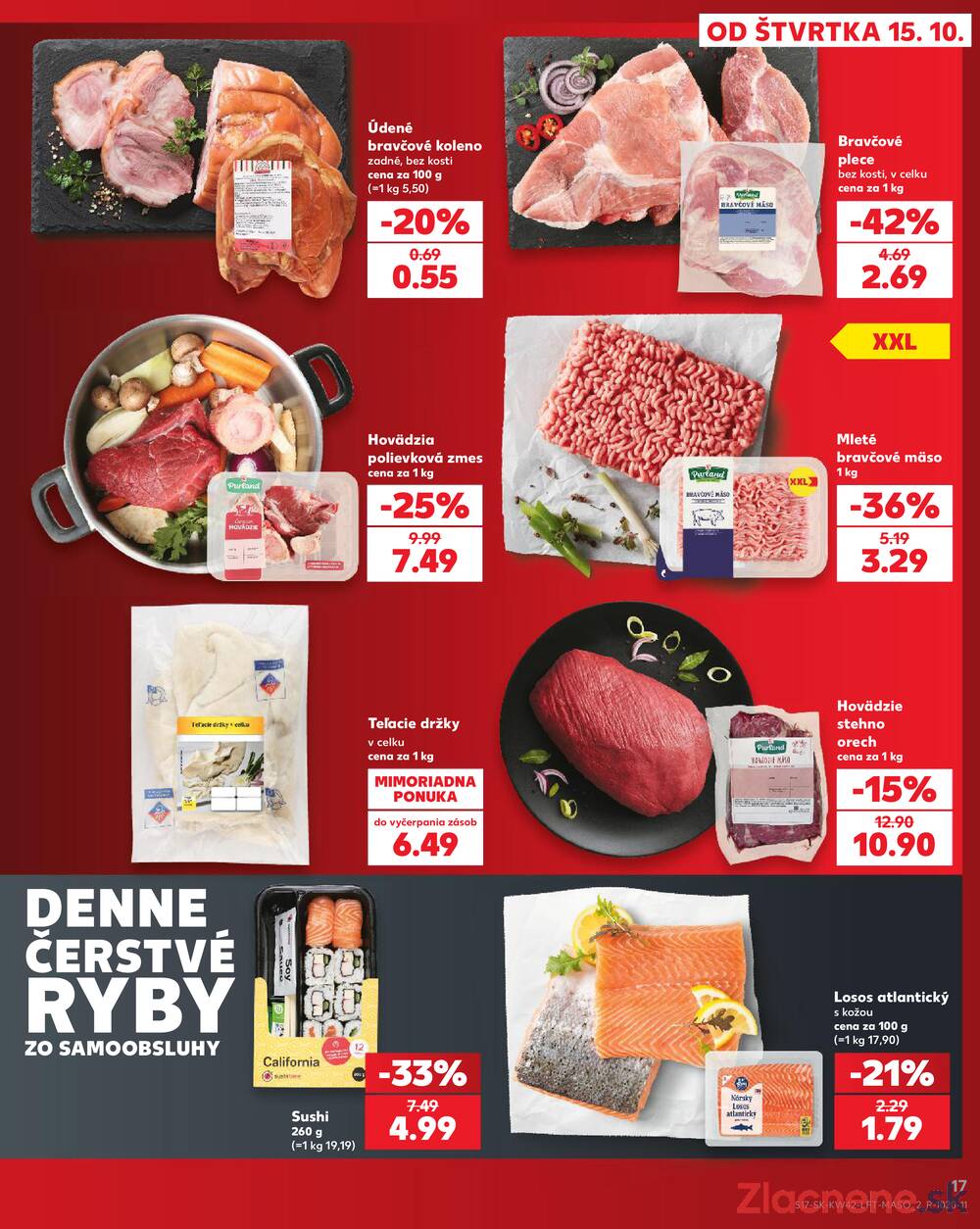 Kaufland 15.10. - 21.10. - Kaufland Žiar nad Hronom