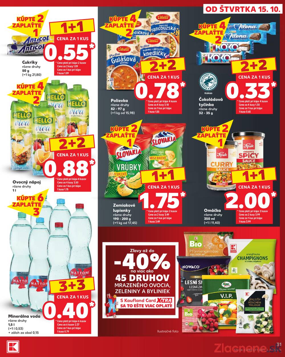 Kaufland 15.10. - 21.10. - Kaufland Žilina