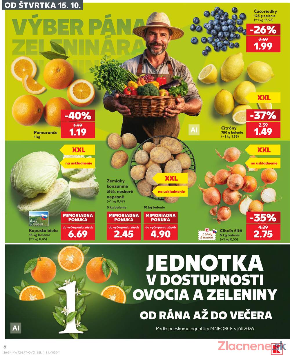 Leták Kaufland - Kaufland 15.10. - 21.10. - Kaufland Nové Zámky - strana 6 Leták Kaufland - Kaufland 15.10. - 21.10. - Kaufland Nové Zámky - strana 6