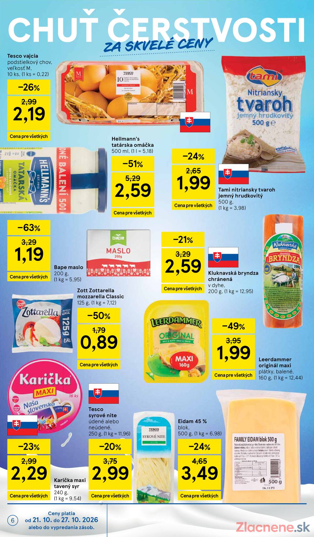 Tesco hypermarkety 21.10. - 27.10.