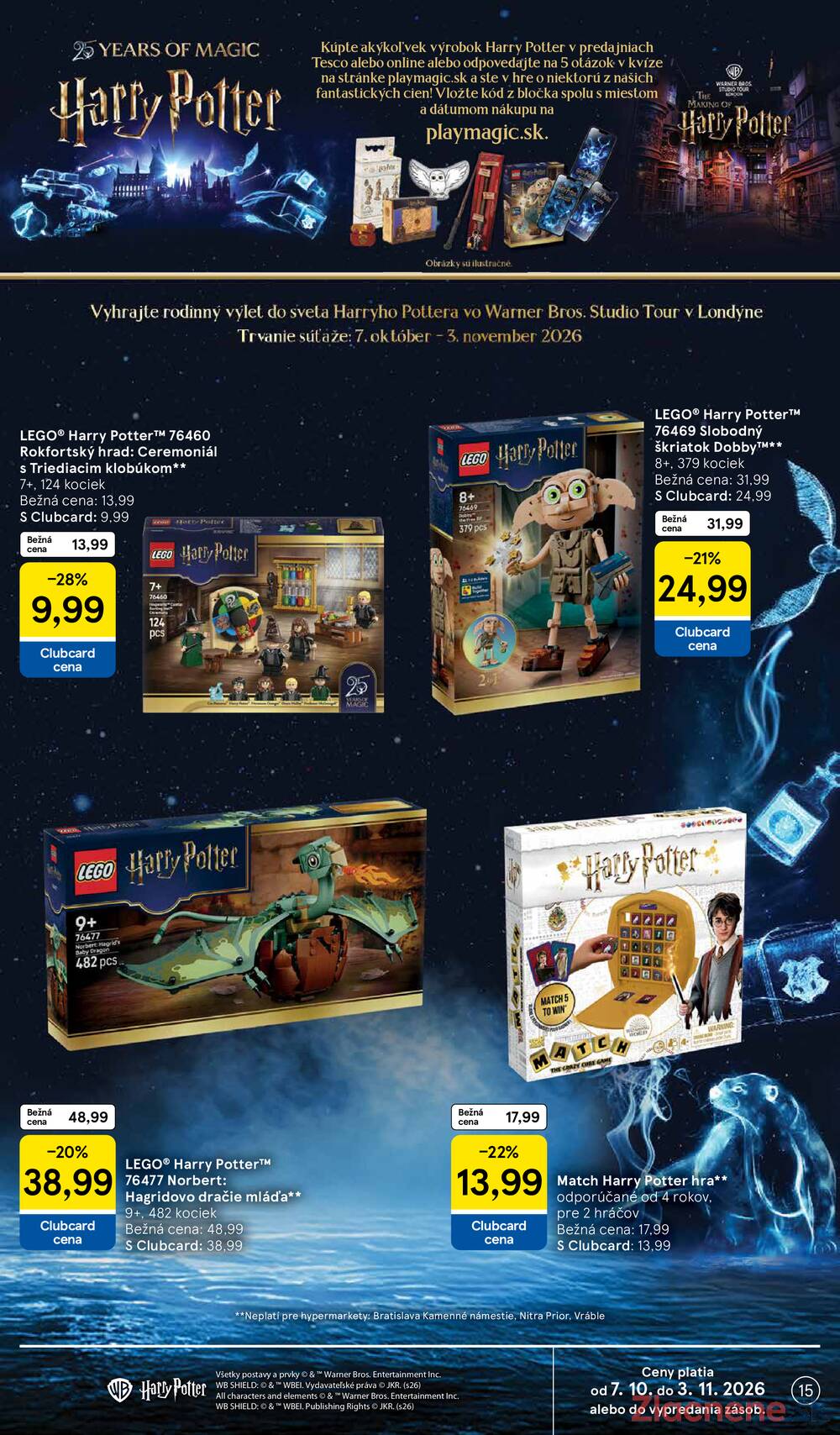 Tesco hypermarkety 21.10. - 27.10.