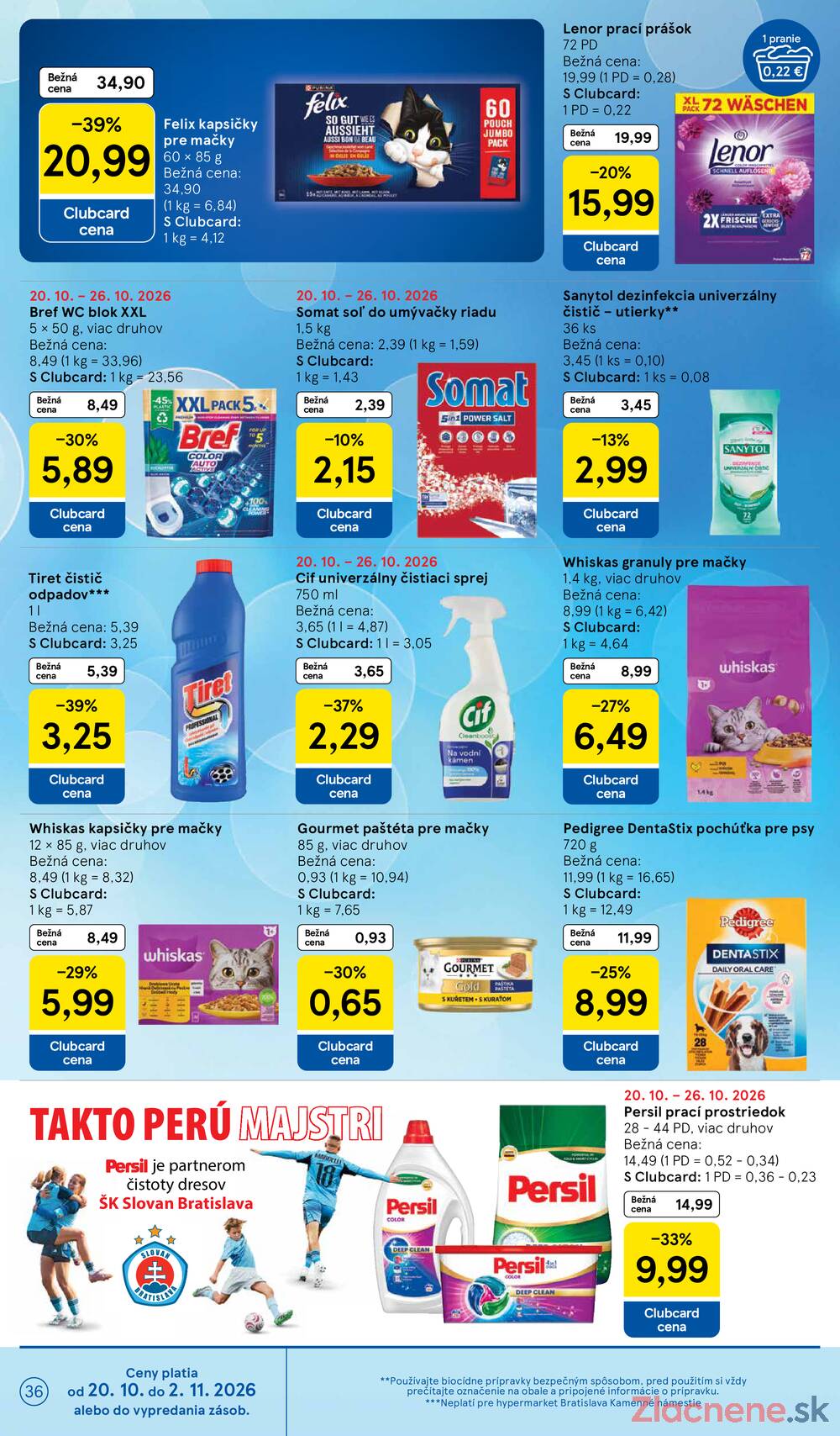Tesco hypermarkety 21.10. - 27.10.