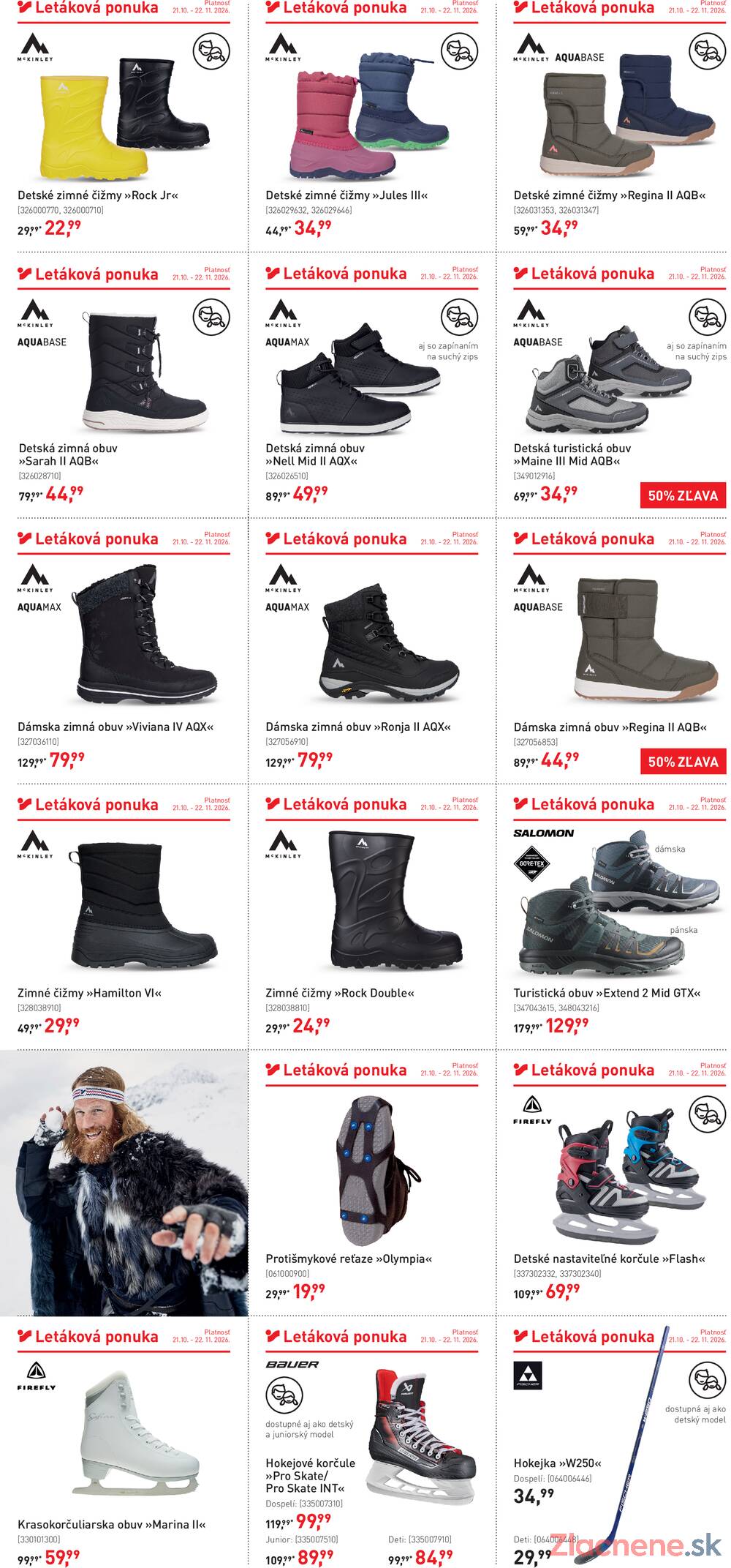 Leták INTERSPORT - Intersport od 21.10. do 22.11.2026 - strana 2 Leták INTERSPORT - Intersport od 21.10. do 22.11.2026 - strana 2
