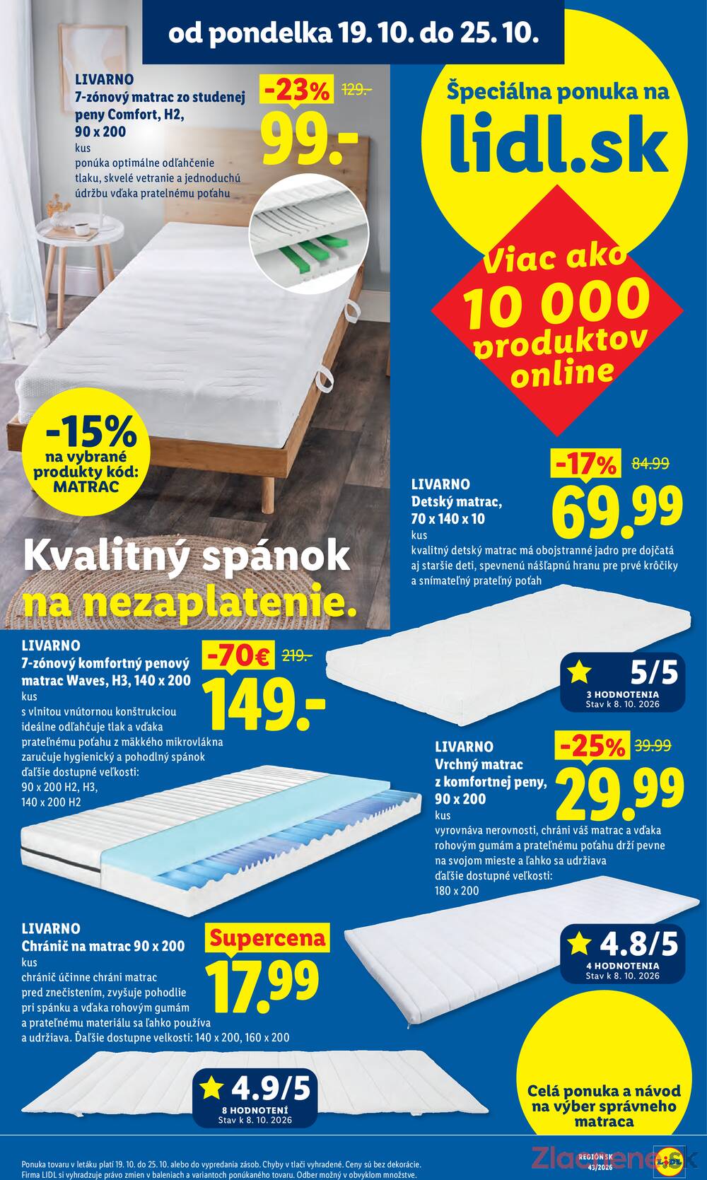 Lidl 19.10. - 25.10.