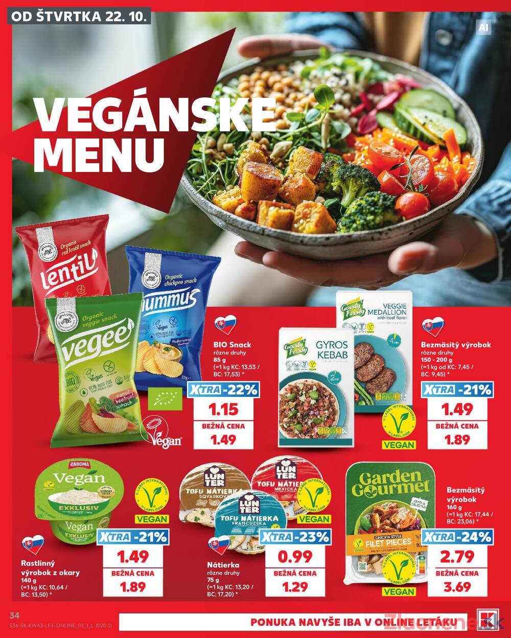 Kaufland 22.10. - 28.10. - Kaufland Spišská Nová Ves