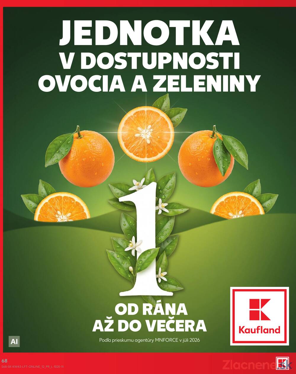 Kaufland 22.10. - 28.10. - Kaufland Vranov nad Topľou