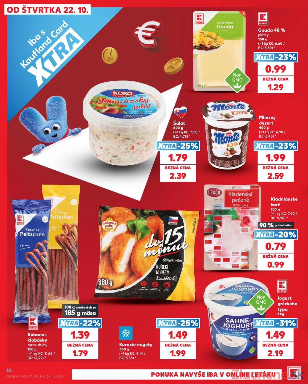 Kaufland 22.10. - 28.10. - Kaufland Púchov