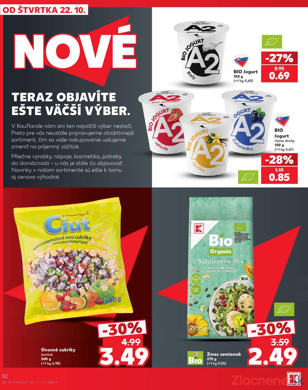 Kaufland 22.10. - 28.10. - Kaufland Stará Ľubovňa