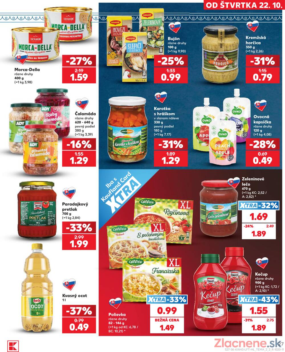 Kaufland 22.10. - 28.10. - Kaufland Rožňava
