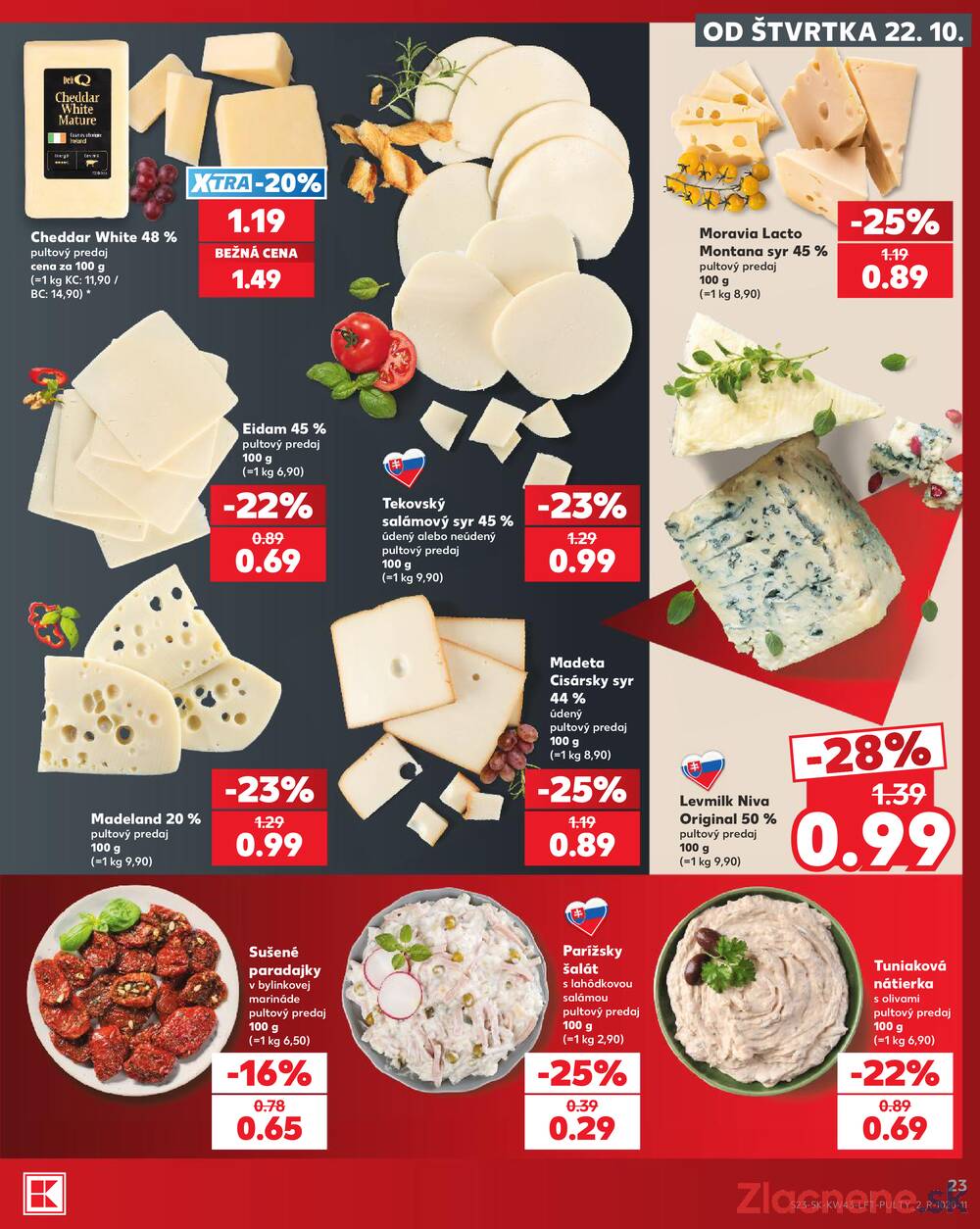 Leták Kaufland - Kaufland 22.10. - 28.10. - Kaufland (A. H. Škultétyho, Veľký Krtíš) - strana 23