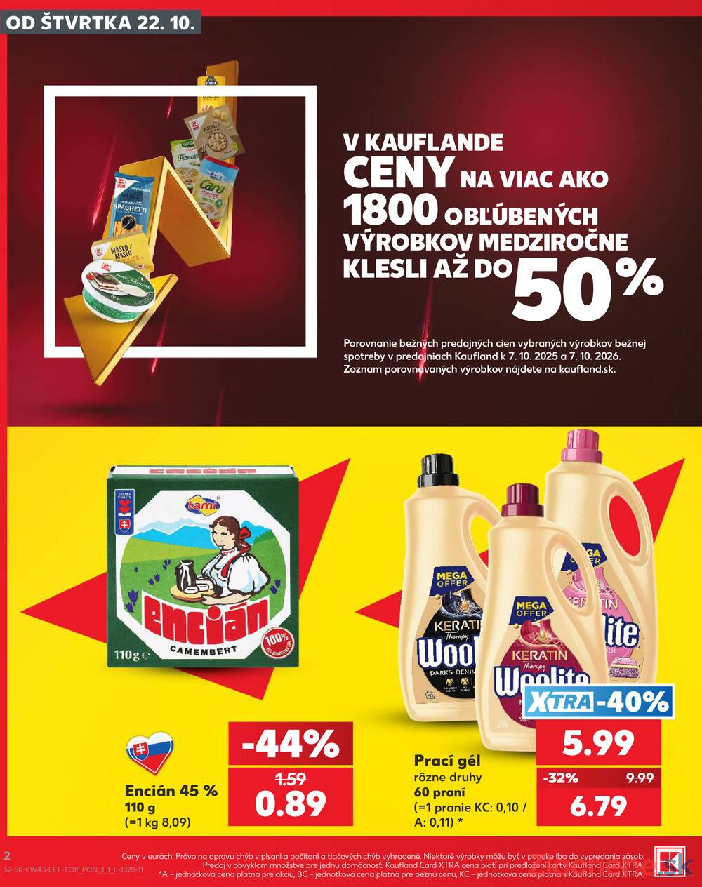 Leták Kaufland - Kaufland 22.10. - 28.10. - Kaufland Dunajská Streda - strana 2 Leták Kaufland - Kaufland 22.10. - 28.10. - Kaufland Dunajská Streda - strana 2