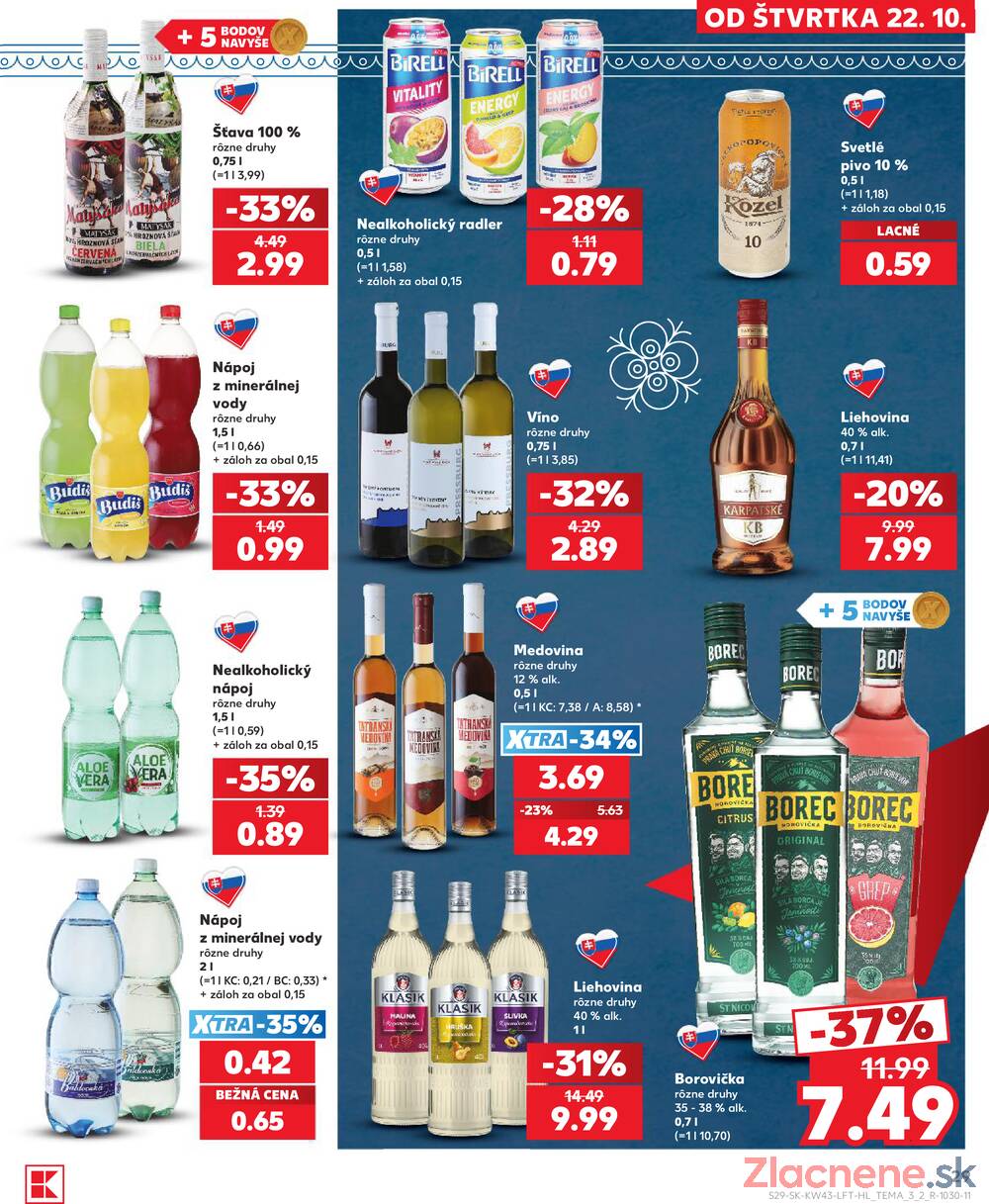Kaufland 22.10. - 28.10. - Kaufland Veľký Meder