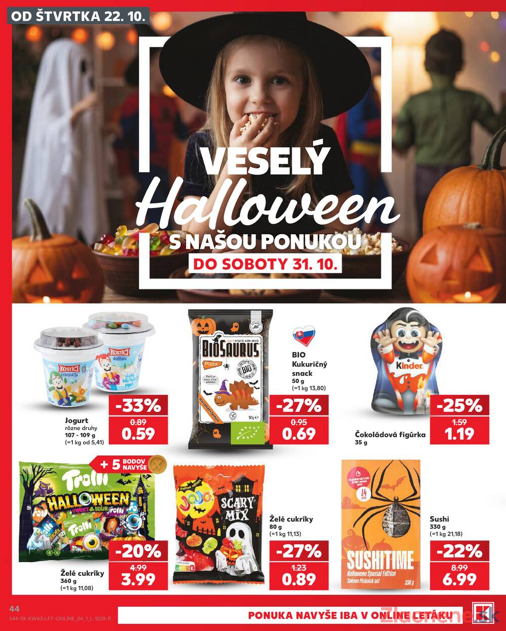 Kaufland 22.10. - 28.10. - Kaufland Veľký Meder