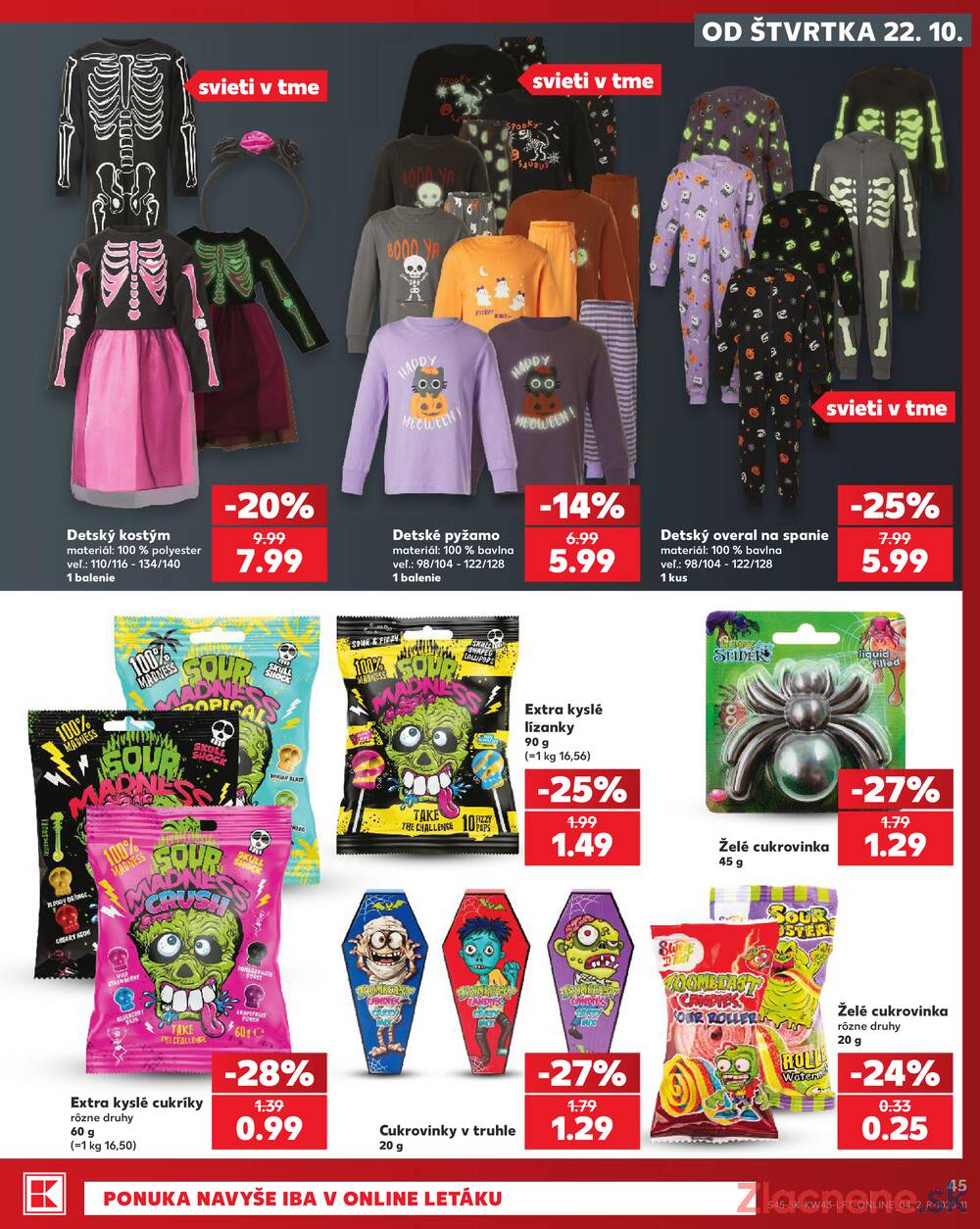 Kaufland 22.10. - 28.10. - Kaufland Piešťany