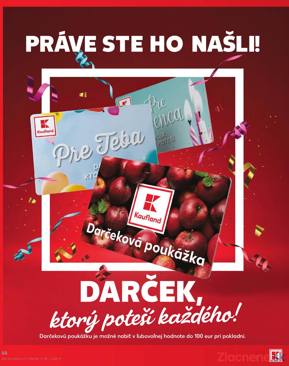 Kaufland 22.10. - 28.10. - Kaufland Bratislava - Bory