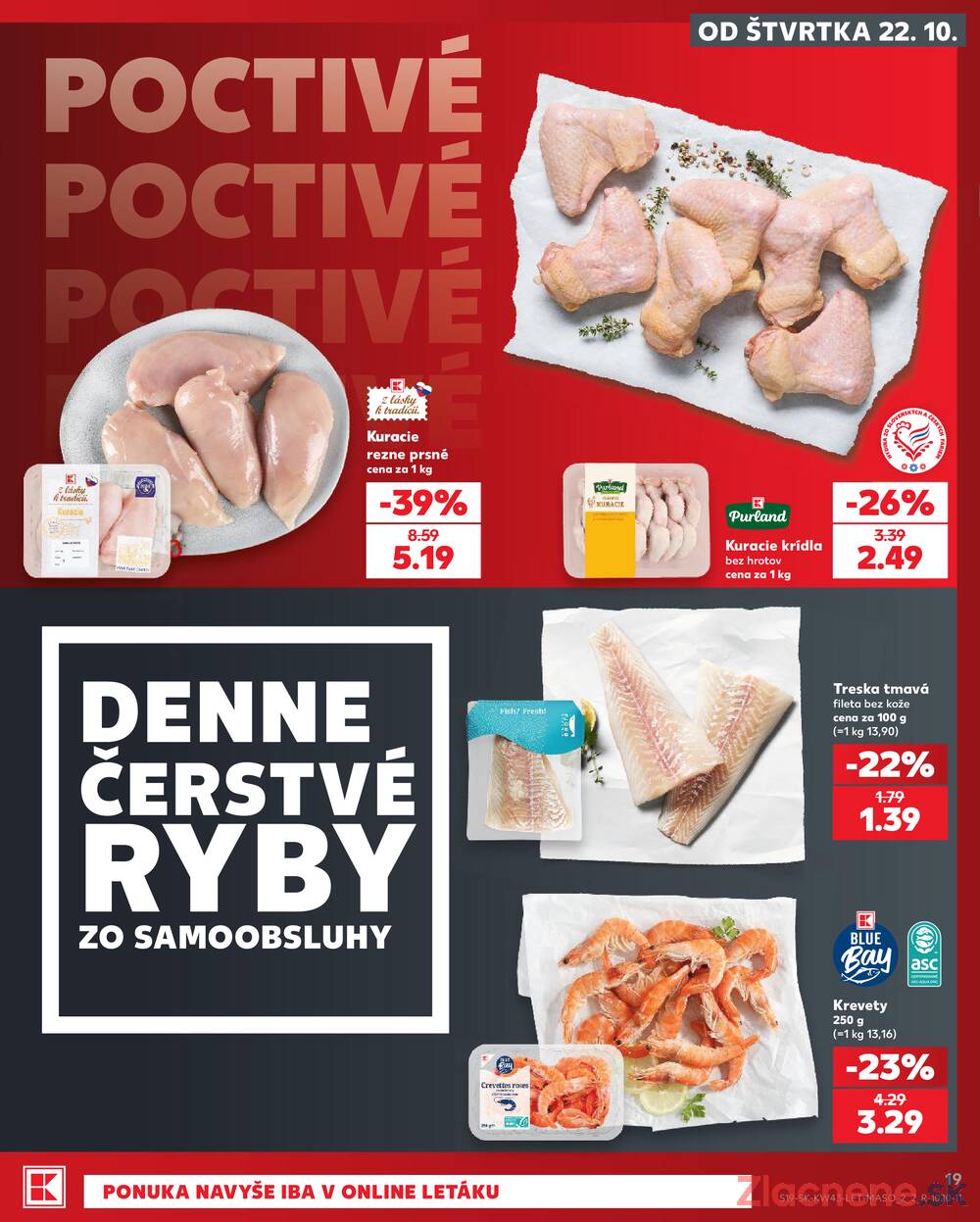 Kaufland 22.10. - 28.10. - Kaufland Trnava - Nová ul.