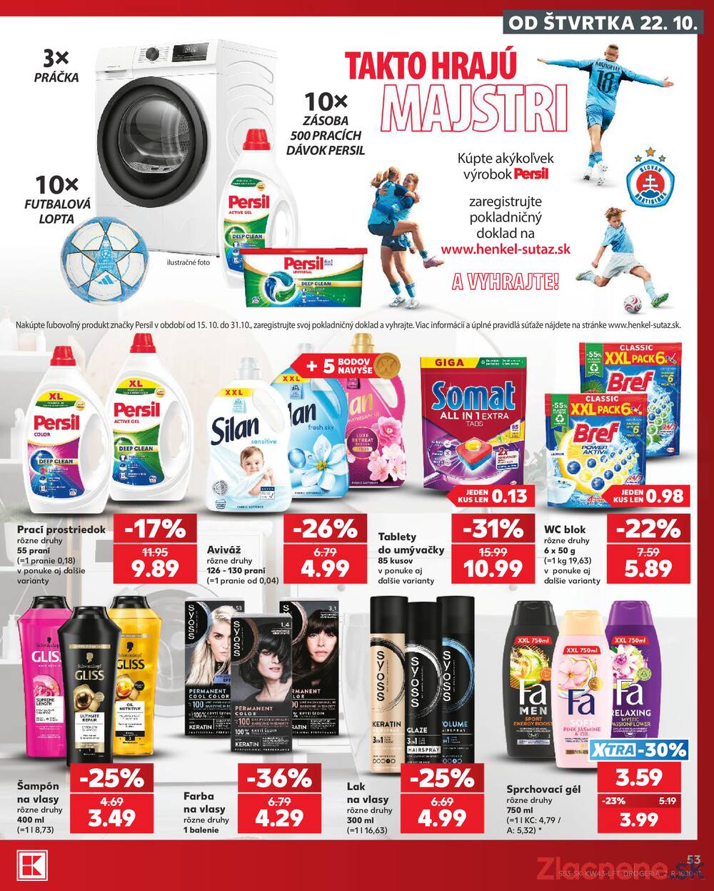 Kaufland 22.10. - 28.10. - Kaufland Košice-Pri hati