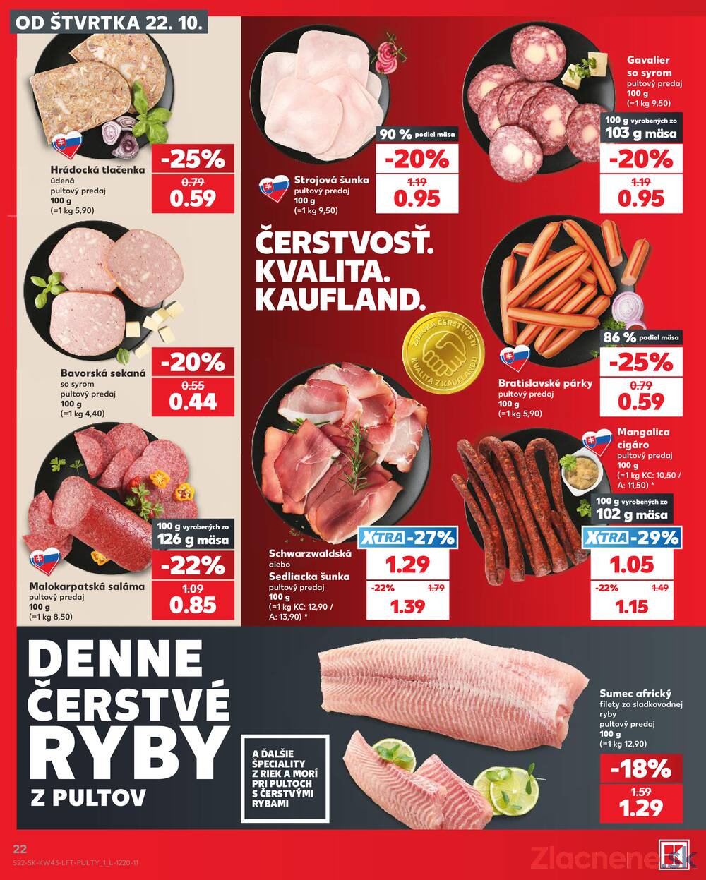 Kaufland 22.10. - 28.10. - Kaufland Žiar nad Hronom