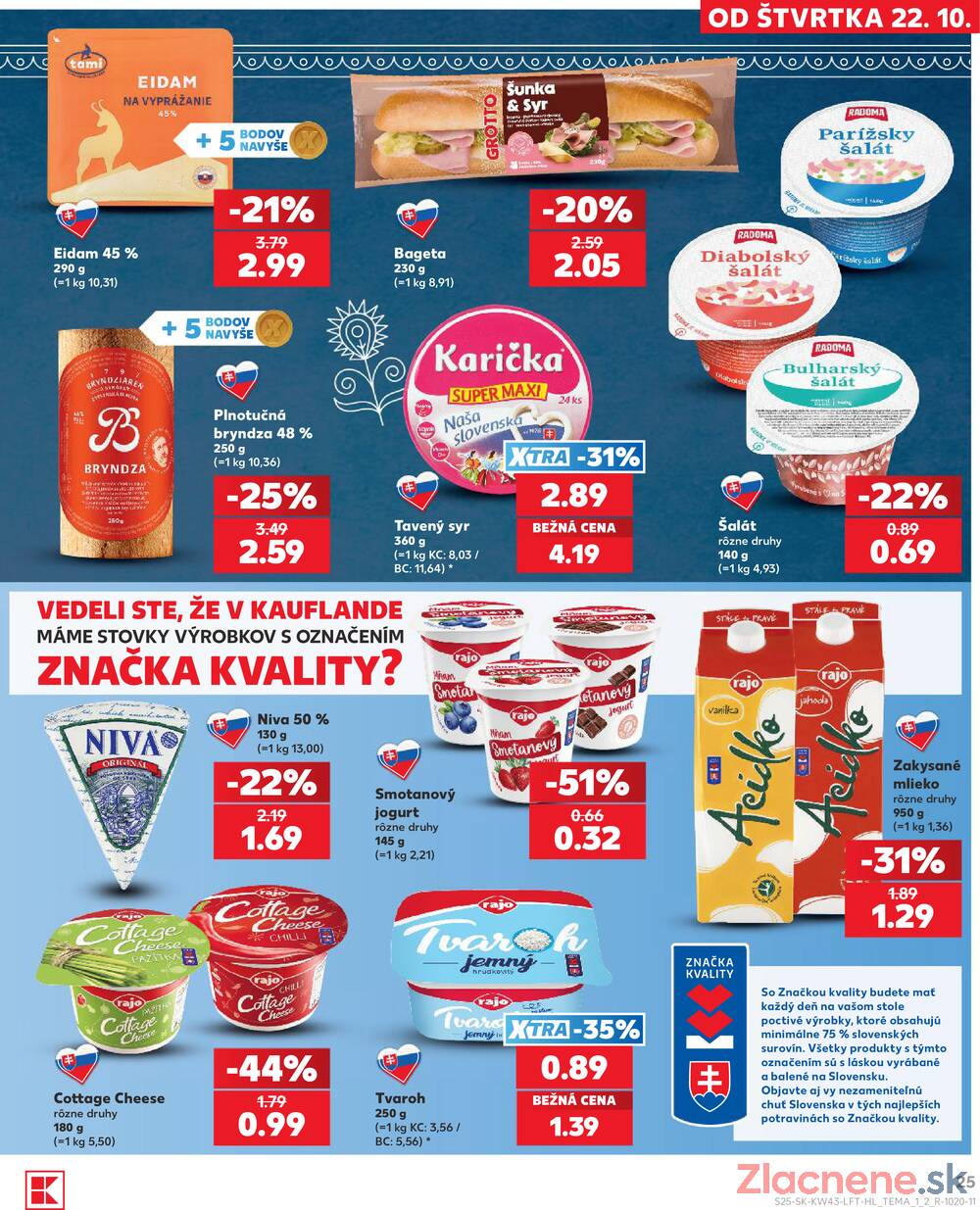 Kaufland 22.10. - 28.10. - Kaufland Žiar nad Hronom