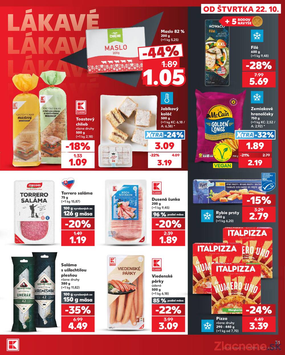 Kaufland 22.10. - 28.10. - Kaufland Žiar nad Hronom