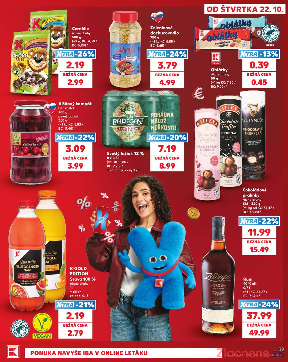 Kaufland 22.10. - 28.10. - Kaufland Košice - Nad Jazerom