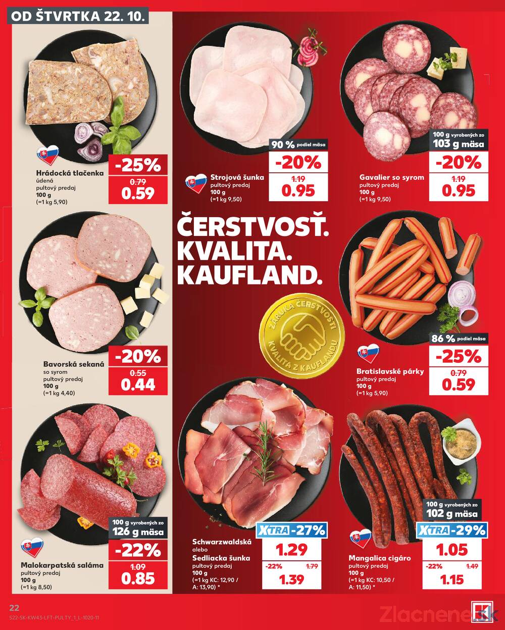 Kaufland 22.10. - 28.10. - Kaufland Považská Bystrica - Centrum