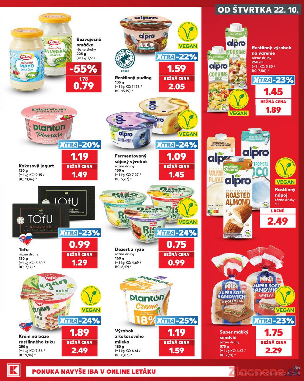 Kaufland 22.10. - 28.10. - Kaufland Žilina