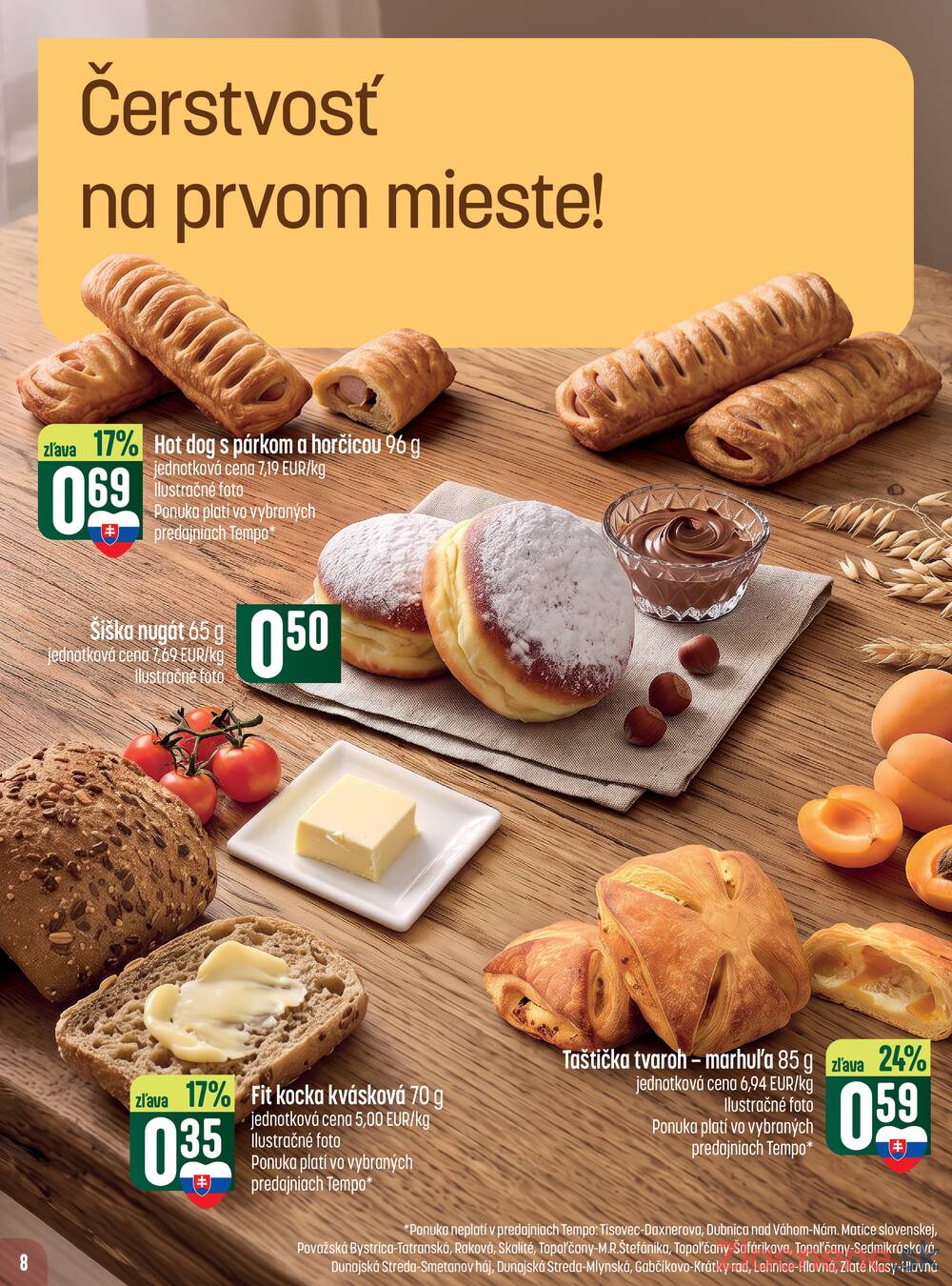 Leták COOP Jednota Slovensko - COOP Tempo do 28.10. - strana 8 Leták COOP Jednota Slovensko - COOP Tempo do 28.10. - strana 8