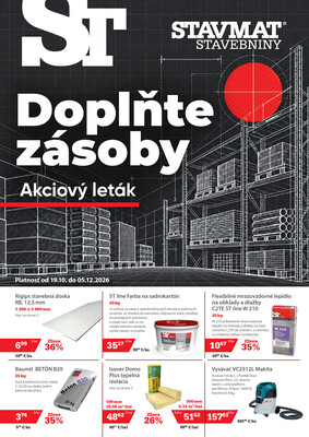 STAVMAT : 2 letáky