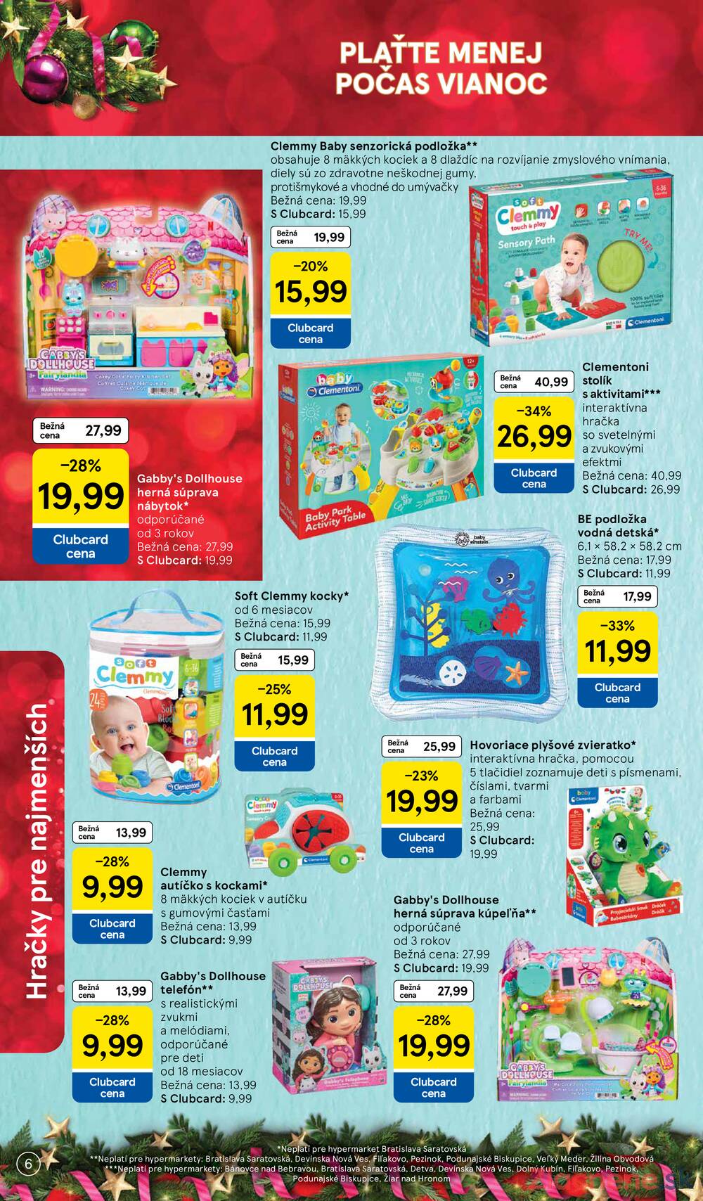 Leták Tesco - Tesco SPECIÁL hypermarkety od 26.10. do 16.11.2026 - strana 6 Leták Tesco - Tesco SPECIÁL hypermarkety od 26.10. do 16.11.2026 - strana 6