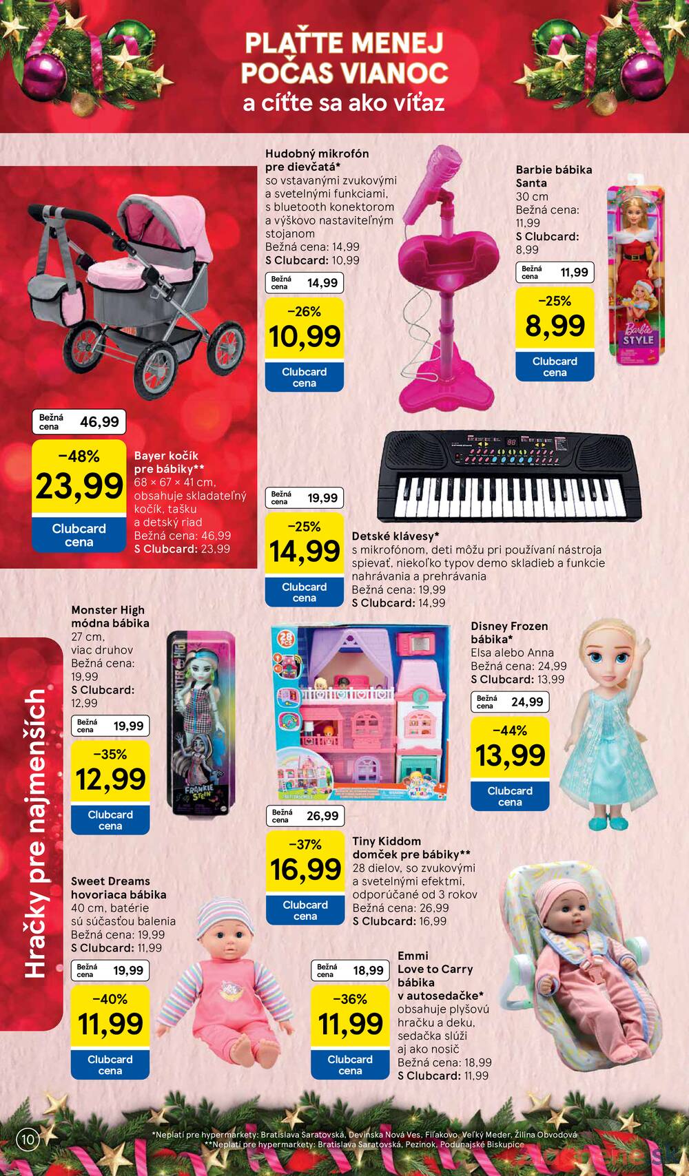 Leták Tesco - Tesco SPECIÁL hypermarkety od 26.10. do 16.11.2026 - strana 10 Leták Tesco - Tesco SPECIÁL hypermarkety od 26.10. do 16.11.2026 - strana 10