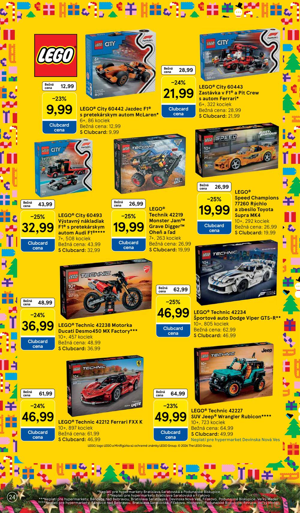 Tesco SPECIÁL hypermarkety  od 26.10. do 16.11.2026