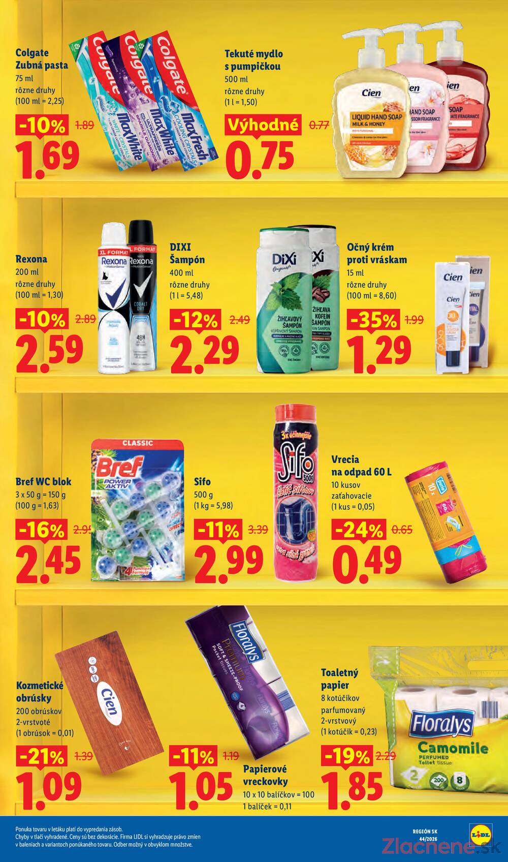 Lidl 26.10. - 1.11.