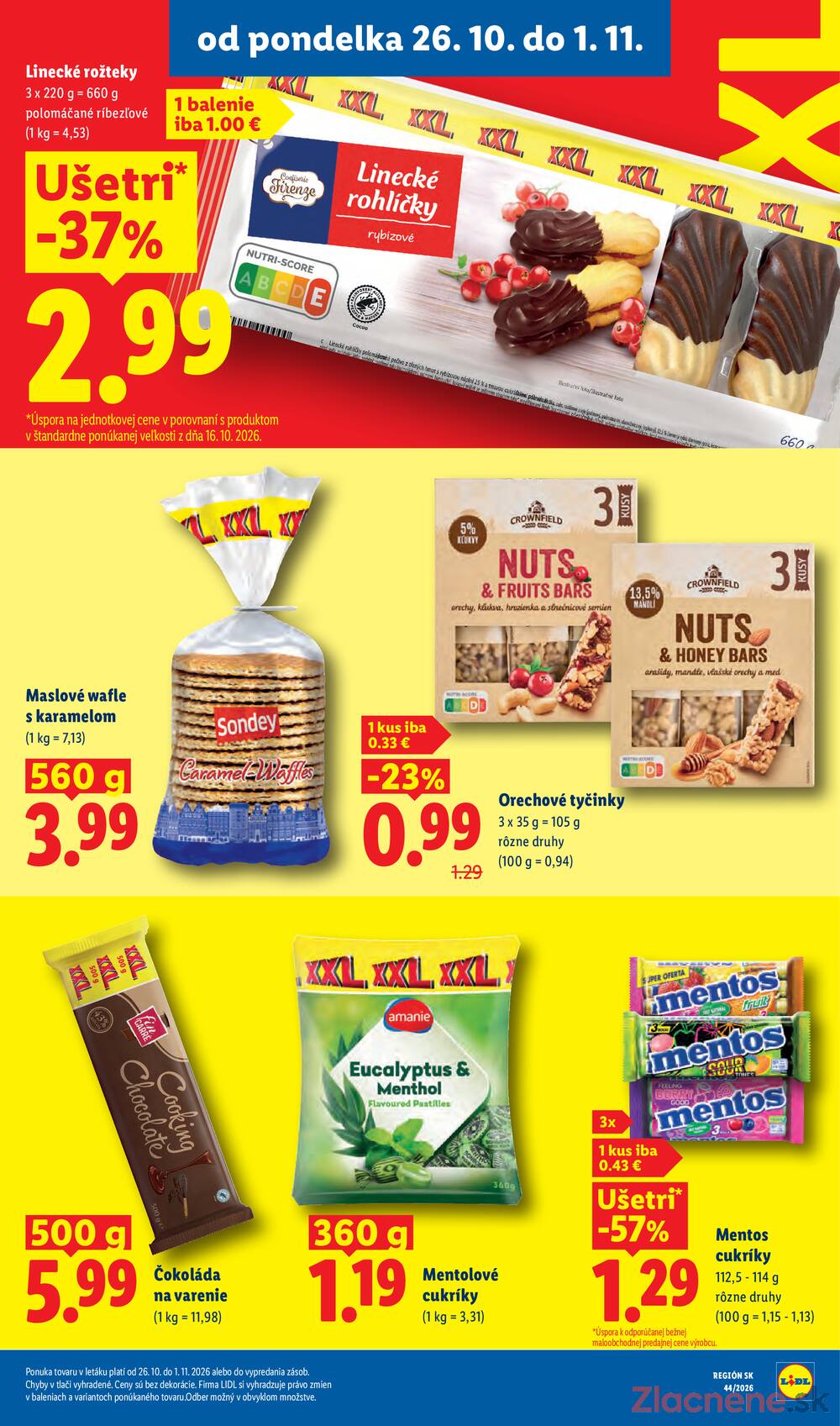 Lidl 26.10. - 1.11.