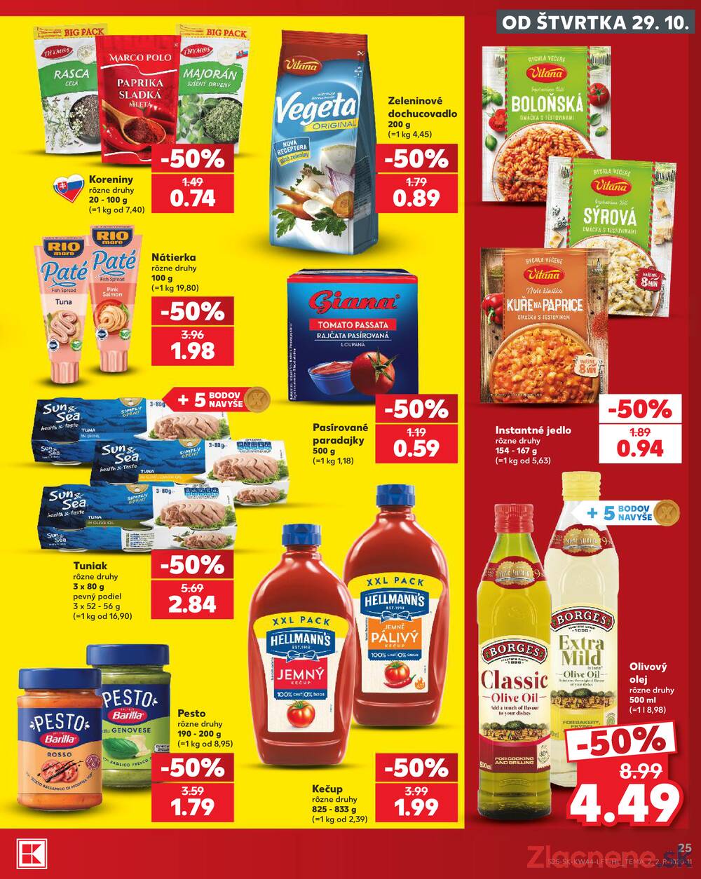 Leták Kaufland - Kaufland 29.10. - 4.11. - Kaufland Brezno - strana 25 Leták Kaufland - Kaufland 29.10. - 4.11. - Kaufland Brezno - strana 25