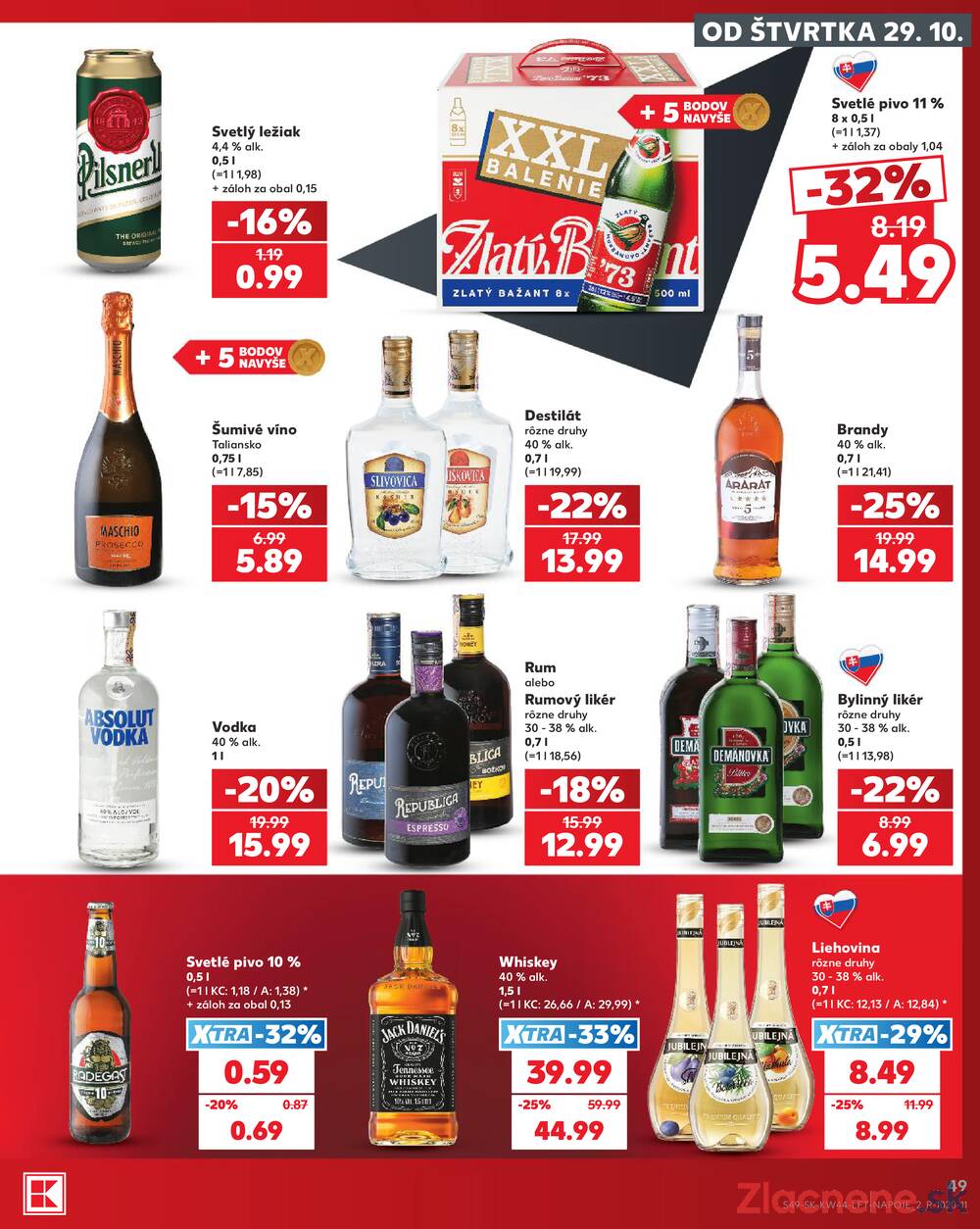 Kaufland 29.10. - 4.11. - Kaufland Brezno