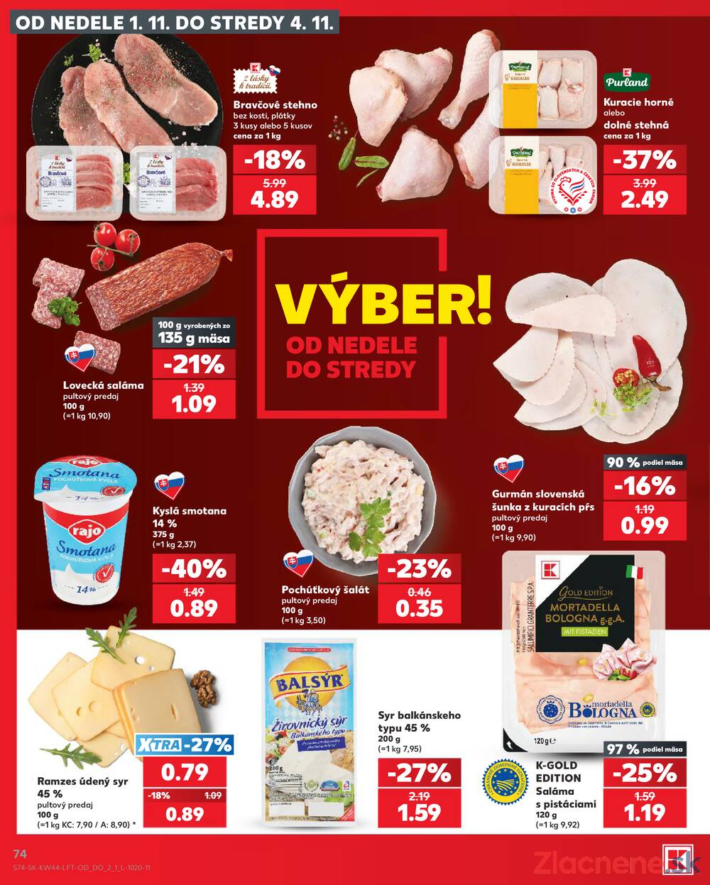 Kaufland 29.10. - 4.11. - Kaufland Bardejov