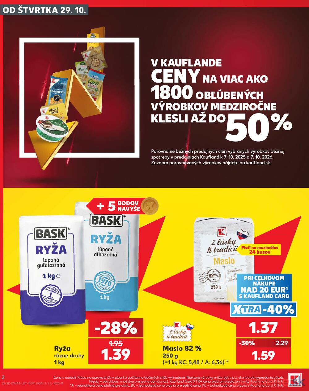 Kaufland 29.10. - 4.11. - Kaufland Púchov