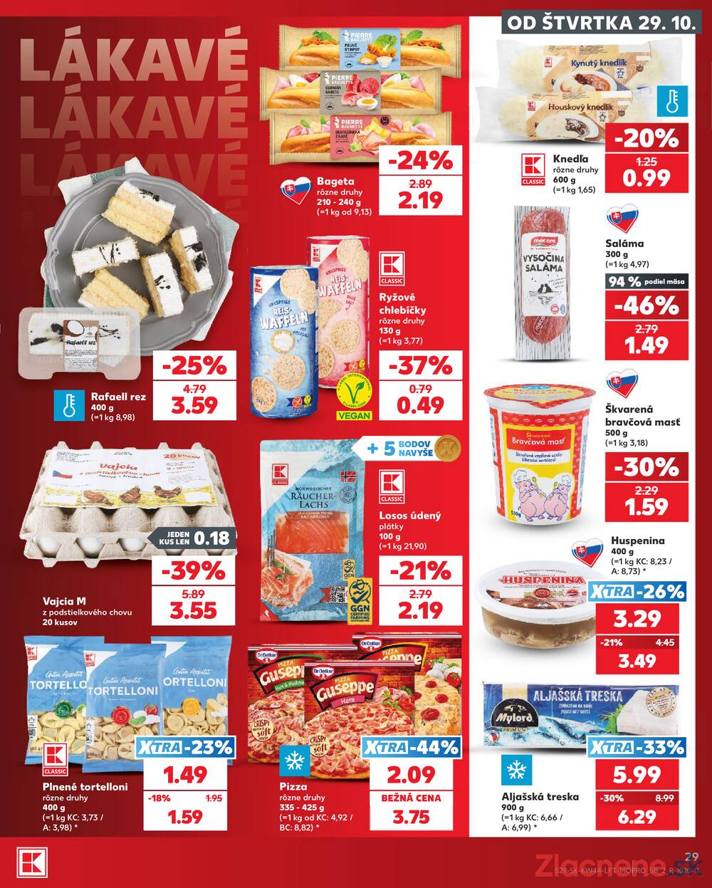 Kaufland 29.10. - 4.11. - Kaufland Púchov