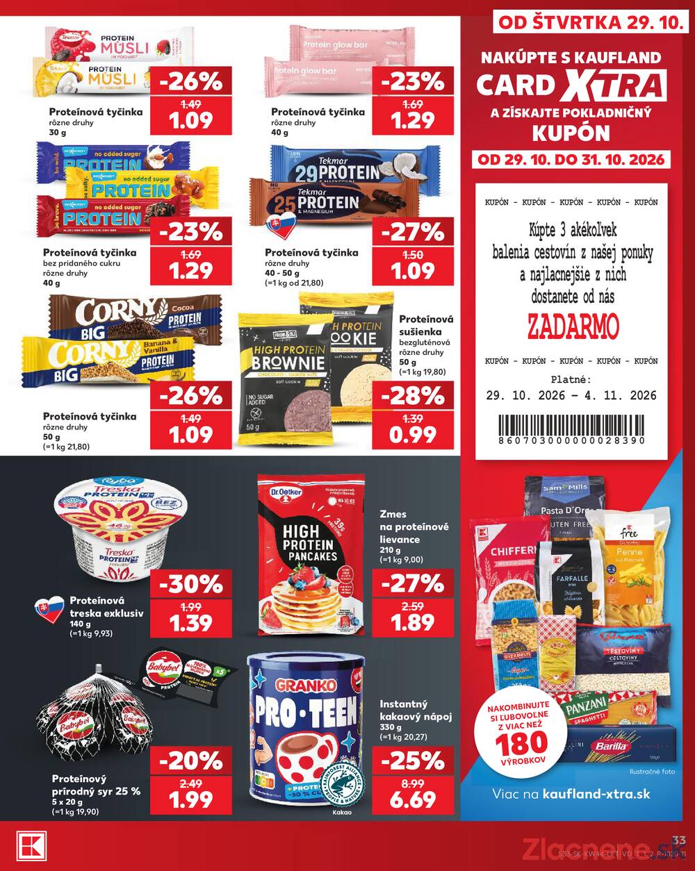 Kaufland 29.10. - 4.11. - Kaufland Rožňava