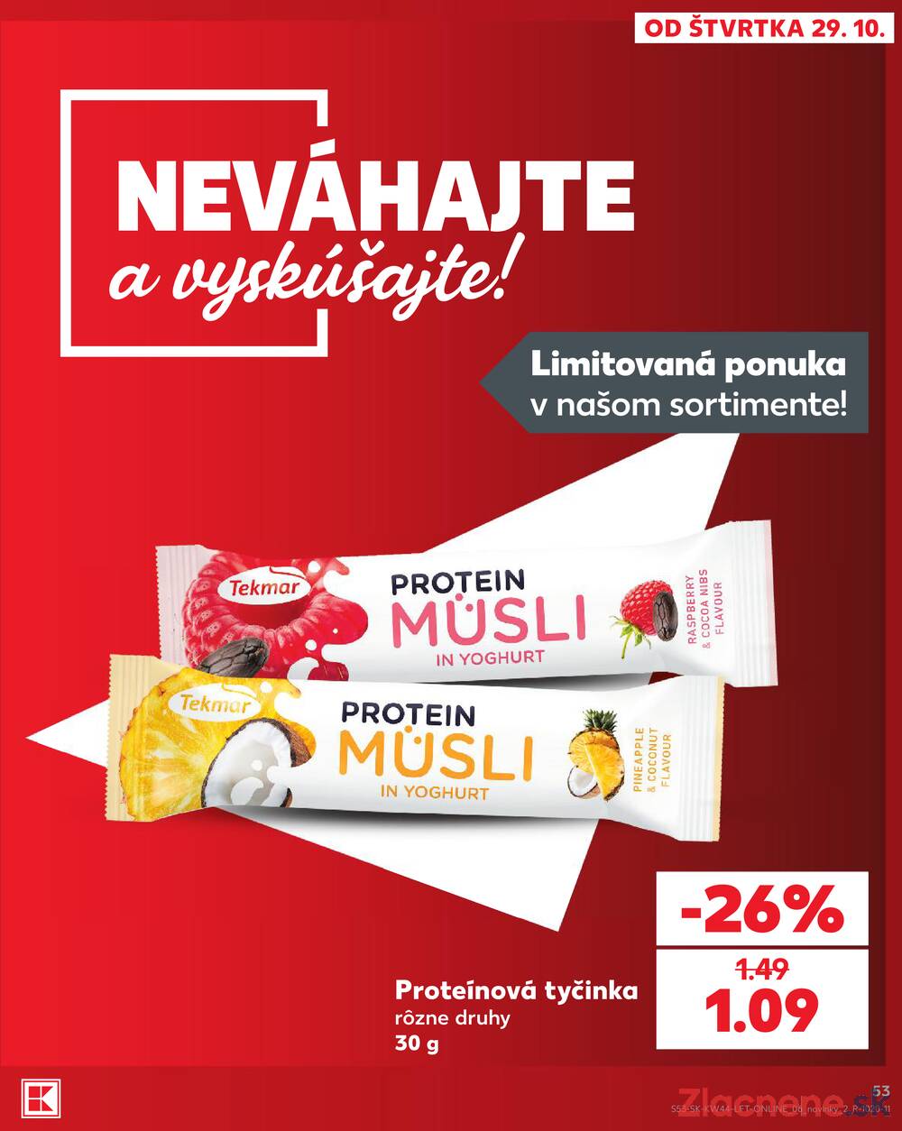 Kaufland 29.10. - 4.11. - Kaufland Rožňava