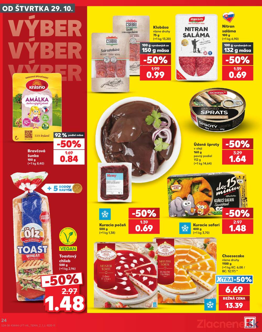 Leták Kaufland - Kaufland 29.10. - 4.11. - Kaufland (A. H. Škultétyho, Veľký Krtíš) - strana 24